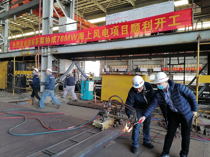 廣東廣播電視臺時政采訪部報道公司首個海外風(fēng)電項目開工